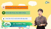 Bài tập chia đa thức