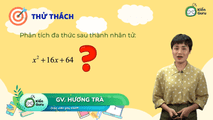 Phương pháp dùng hẳng đẳng thức