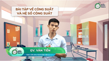 Bài tập công suất và hệ số công suất