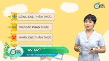 Phép trừ các phân thức đại số