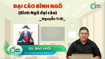 Đại cáo bình Ngô (Phần Tác giả)