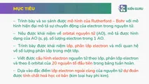 Sắp xếp cúc áo - Quy tắc sắp xếp electron ở vỏ nguyên tử