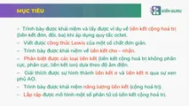 Sự tạo thành liên kết cộng hoá trị