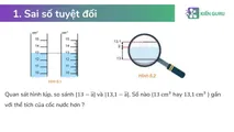 Sai số tuyệt đối