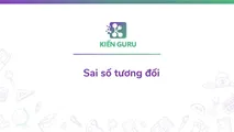 Sai số tương đối
