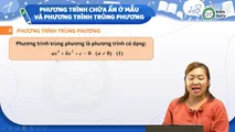 Phương trình trùng phương