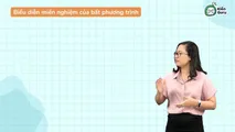 Biểu diễn miền nghiệm của bất phương trình bậc nhất hai ẩn trên mặt phẳng tọa độ