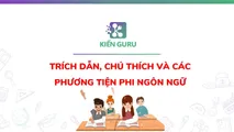 Trích dẫn, chú thích, các phương tiện giao tiếp phi ngôn ngữ