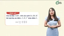 Lí thuyết 2: Tỉ lệ thể tích trong khối đa diện