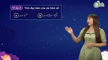 Dạng 3: Đạo hàm và đồ thị của hàm số lũy thừa