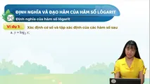 Dạng 1: Tập xác định của hàm số mũ, hàm số lôgarit