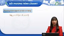 Lí thuyết 2: Bất phương trình lôgarit