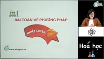 Bài toán về phương pháp nhiệt luyện
