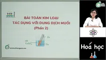 Bài tập kim loại tác dụng với dung dịch muối (Phần 2)