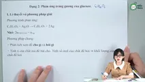 Bài tập về phản ứng tráng gương của glucozơ