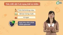 Giới thiệu về glucozơ