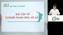 Bài tập về chuỗi phản ứng vô cơ