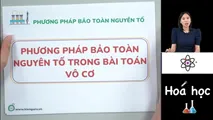 Phương pháp bảo toàn nguyên tố trong bài toán vô cơ