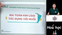 Bài toán kim loại tác dụng với muối