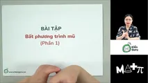 Bất phương trình mũ (Phần 1)