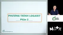 Phương trình lôgarit (Phần 2)