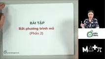 Bất phương trình mũ (Phần 2)