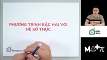 Phương trình bậc hai với hệ số thực